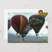 押すな!!バルーン ポストカード (正面/裏面)