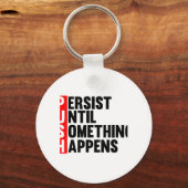 押す キーホルダー (正面)