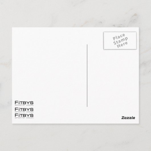 押す ポストカード (裏面)