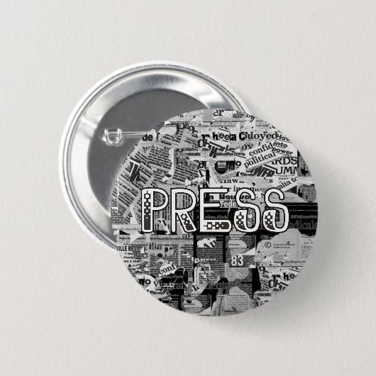 押す 缶バッジ (正面&裏面)