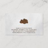 押フランスのす | コーヒー 名刺 (裏面)