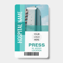 押モダンバーコード、ロゴID バッジ