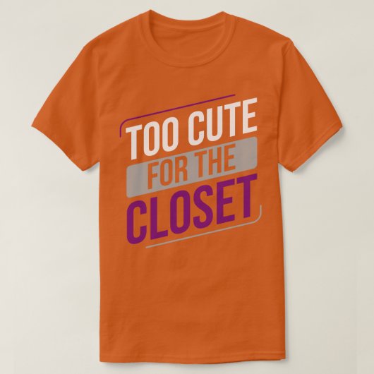 押入れエースの無性性性無性性LGB Tシャツ (デザイン正面)