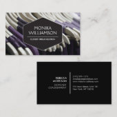 押入れ整理、個人買物客 名刺 (正面/裏面)