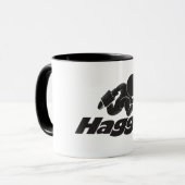 押問答のコーヒー・マグ マグカップ (正面左)