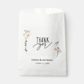 押素朴し花ありがとう結婚さん フェイバーバッグ (正面)