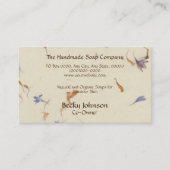 押花紙スタイル名刺 名刺 (正面)