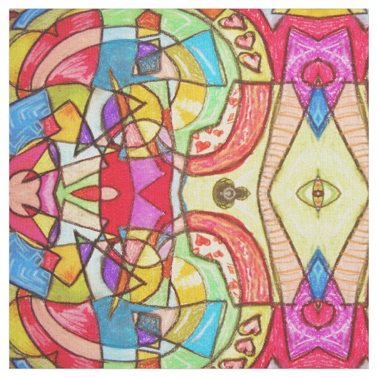 抽出された愛 ファブリック (クローズアップ)