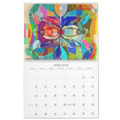 抽出の自然 カレンダー (6月 2018)