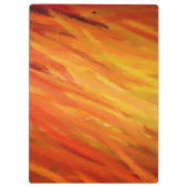 抽象アートの絵画3 クリップボード (裏面)