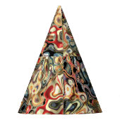 抽象アートパーティーハット パーティーハット (裏面)