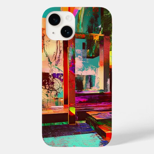 抽象アートルーム Case-Mate iPhoneケース (裏面)