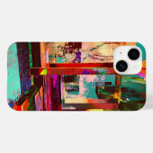 抽象アートルーム Case-Mate iPhoneケース (裏面 (横))