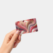 抽象アート名札 バッジ (手持ち)