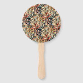 抽象アート扇風機 ハンドファン