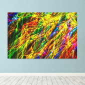 抽象アート143 キャンバスプリント (インサイチュ (ウッドフロア))