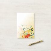 抽象アート40 ポストイット (デスク上)