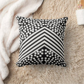 抽象アート ボール 線 パターン クッション (ブランケット)