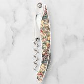 抽象アート ワインボトルオープナー ソムリエナイフ (正面)