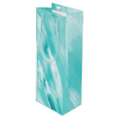 抽象アート ワイン ギフトバッグ (正面アングル)