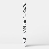 抽象アート:顔、唇、幾何学的魔法! Case-Mate iPhoneケース (裏面 / 右)