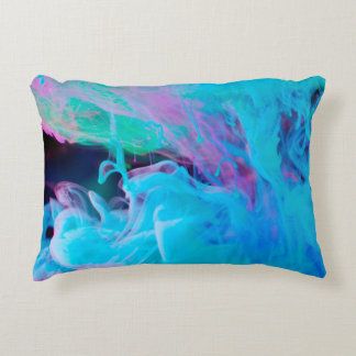 抽象インク、アクリルインク、アートインク、芸術的バックインク アクセントクッション