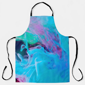 抽象インク、アクリルインク、アートインク、芸術的バックインク エプロン
