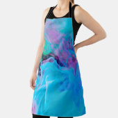 抽象インク、アクリルインク、アートインク、芸術的バックインク エプロン (インサイチュ)