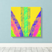 抽象オリジナルアート キャンバスプリント (インサイチュ (ウッドフロア))