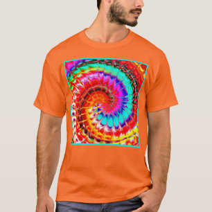 抽象カラフルパターンアート Tシャツ