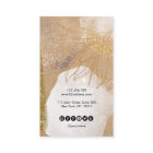 抽象シンプルミニマル紙イヤリング表示