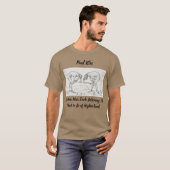 抽象スケッチ ポール・クレー Tシャツ (正面フル)