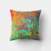 抽象デザインの概念の探索 クッション (裏面)