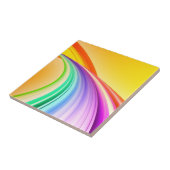 抽象デザインイエローオレンジ背景バナー タイル (側面)