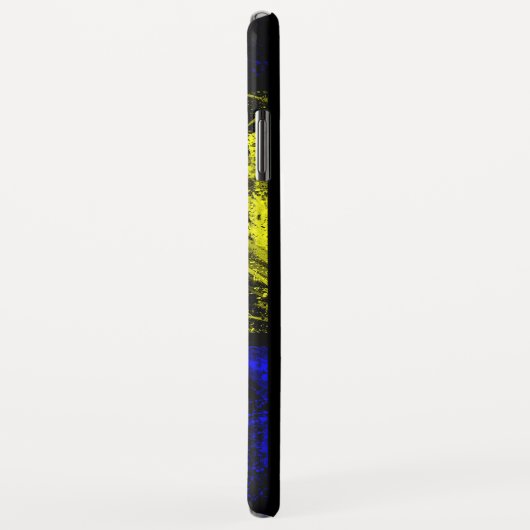 抽象デザインインスパイアモンドリアンと猫の前足 Case-Mate iPhoneケース (裏面/右)