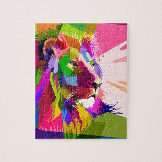 抽象デザインカスタマイズ独自 ジグソーパズル (縦)