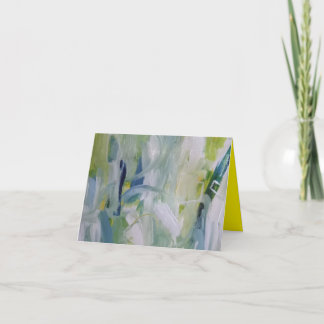 抽象デザイングリーティングカード サンキューカード