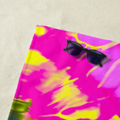 抽象デザインタイ染料 ビーチタオル (インサイチュ)