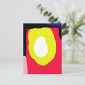 抽象デザインバイモマ ポストカード (スタンド正面)