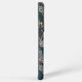 抽象デザインパターンアート SAMSUNG GALAXYケース (右側面)