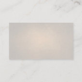 抽象デザインブラウン・オークレー・ビジネス・カード 名刺 (裏面)