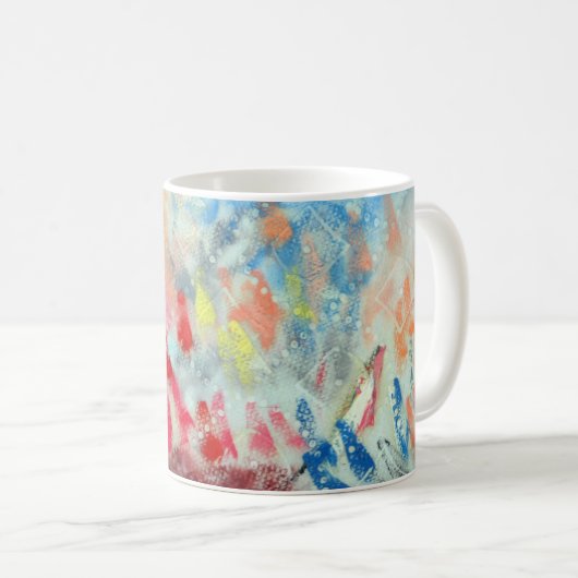 抽象デザインマグカップ コーヒーマグカップ (正面右)