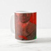 抽象デザインマググ コーヒーマグカップ (正面左)