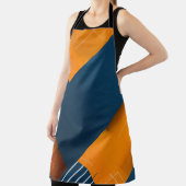 抽象デザインミニマル背景 エプロン (インサイチュ)