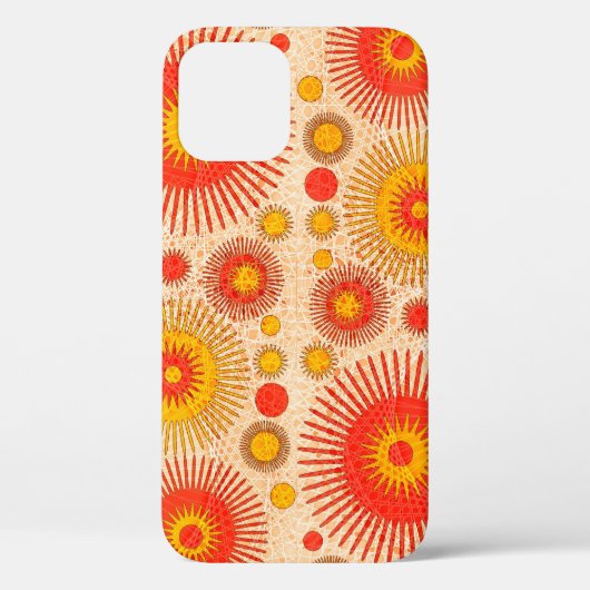 抽象デザインモダンとフローラ Case-Mate iPhoneケース (裏面)