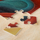 抽象デザインモダンキュビズム超現実主義 ジグソーパズル (側面)