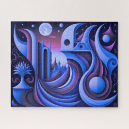 抽象デザインモダンキュビズム超現実主義 ジグソーパズル