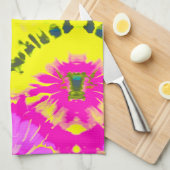 抽象デザインモダンタイ染料 キッチンタオル (四つ折り)