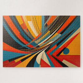 抽象デザインモダン未来主義 ジグソーパズル