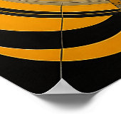 抽象デザインモダン未来主義XI ポスター (角)